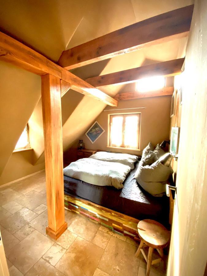 Exklusive Oekologische Ferienwohnung , Innenstadt, Dg 韦尼格罗德 外观 照片