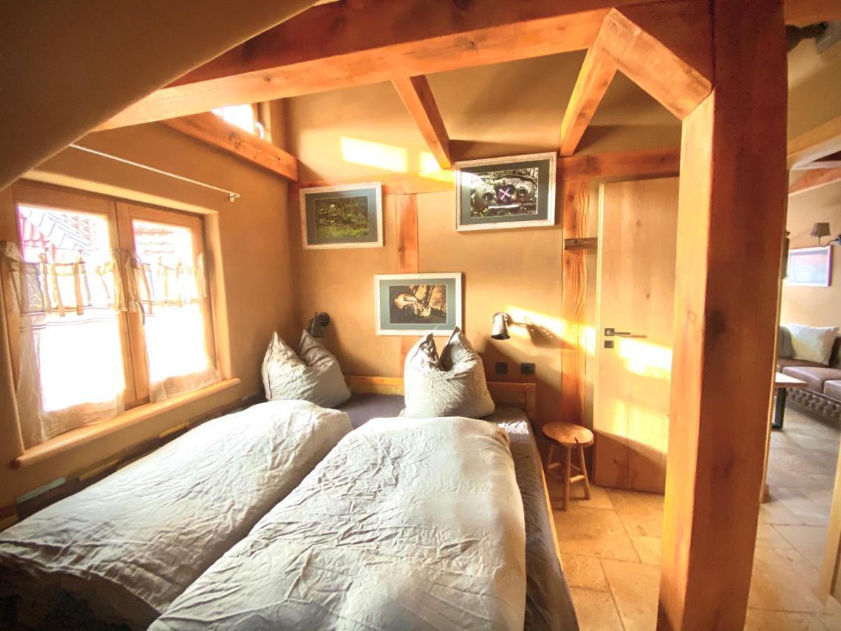 Exklusive Oekologische Ferienwohnung , Innenstadt, Dg 韦尼格罗德 外观 照片